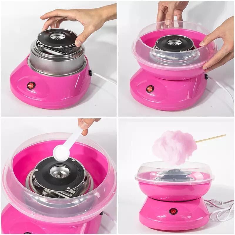 Portable Cotton Candy Machine, Cotton Candy Maker, Mini Electric Sweet Machine Portable Cotton Candy Machine, Cotton Candy Maker, Mini Electric Sweet Machine